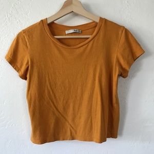 Wilfred Aritzia Cropped Tee Shirt
